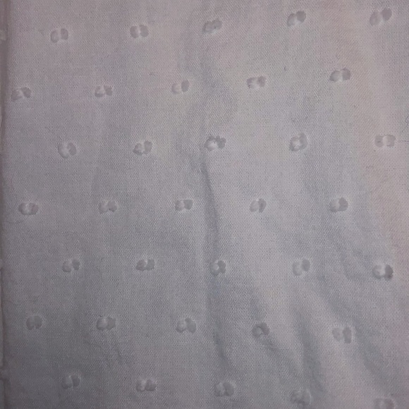 Kids white tank top with crochet detail - Picture 3 of 4